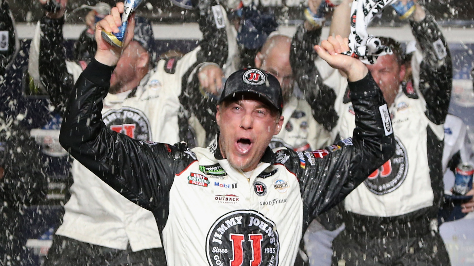 Kevin Harvick gets redemption, wins NASCAR Cup race at Atlanta Motor